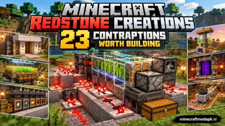 23 Minecraft Redstone Creations Worth Building
