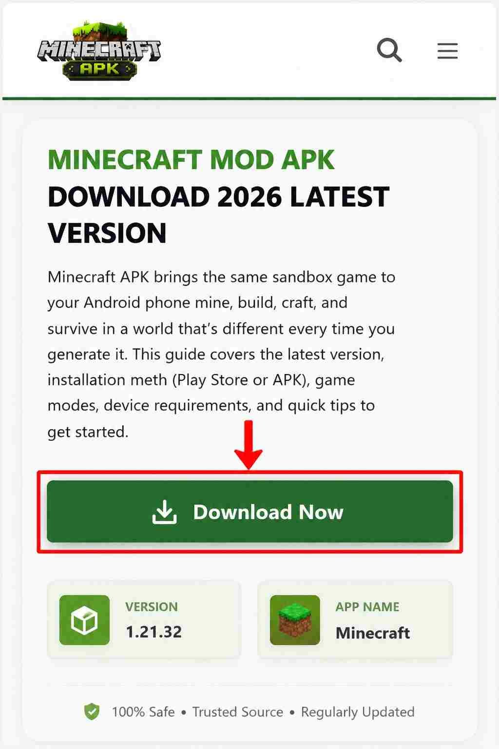 Minecraft showcase image 1