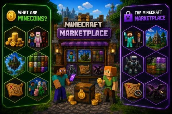 Download minecraft apk about marketplace and enjoy
