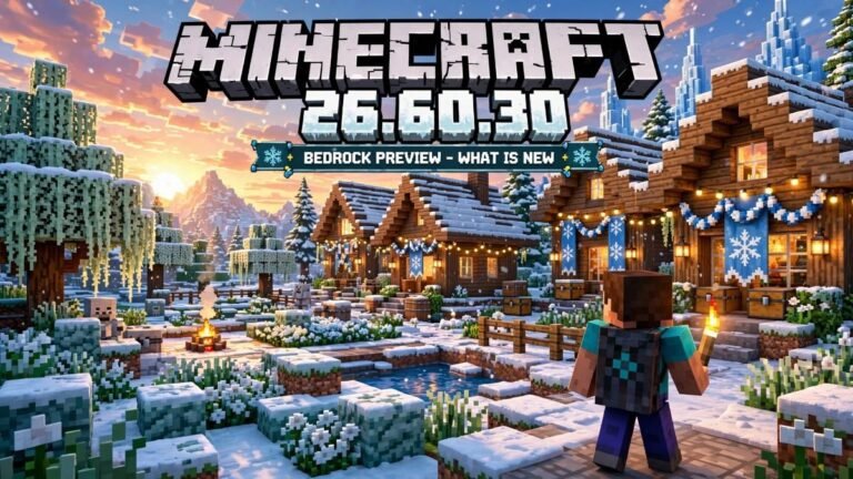Minecraft Bedrock 26.60.30 Preview: What’s New (October 2026)